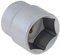 Faithfull SOC3824 24mm Hexagon Socket Chrome Vanadium 3/8 in Drive