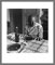Robert Doisneau Les Pains de Picasso Poster Kunstdruck Bild im Alu Rahmen in Champagne 60x50cm