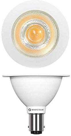 LAMPÀRA LED MAX AR70 BENEITO FAURE BOMBILLA BA15d/B15d 7W 12V 24º 2.700K CALIDA NOVEDAD 2016