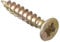 Forgefix Viti a Filettatura Singola Multiuso | 3,5 x 25 mm | Zinco passivato Giallo | Scatola da 200