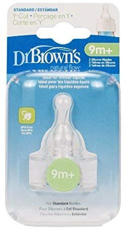 Dr. Brown'S 4 Pack Natural Flow Y-Cut Standard Nipple