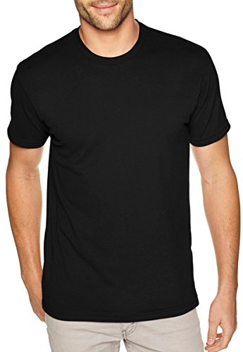Next Level Men's Sueded Crew 2XL BLACK