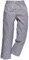 Bromley Chef Pantalon Taille élastique 100% coton alimentaire Restauration de travail, Bleu (Pied de Poule), 2XL