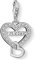 Thomas Sabo Damen-Charm-Anhänger Tochter 925 Sterlingsilber - 1267-051-14