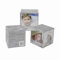 4er Set Fotowürfel Bilderrahmen 9 x 9 x 9 cm für 6 Fotos Acryl Bilderwürfel