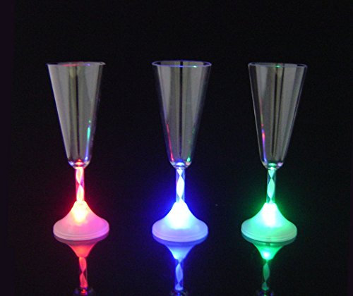 Blitz S.L. - Sektglas LED Kunststoff 210 ml
