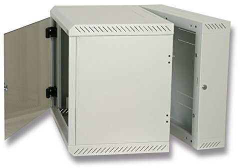 TRITON RBA-15-AD5-CAX-A1 48,26 cm (19 Zoll) Wandverteiler RBA, zweiteilig, 15 HE schwarz