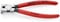 KNIPEX Seitenschneider für Kunststoff mit Kunststoff überzogen 160 mm, 72 21 160