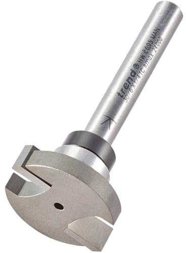 TREND 30/6X1/4TC UNDERCUT ROUTER 6.35MM C X 25.4MM D