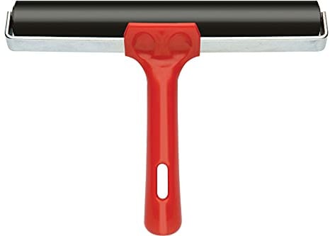 Essdee Gummirolle Rot & Schwarz 200mm/8