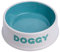 Petface Doggy Ceramic Bowl, 18 cm, Cream/Aqua