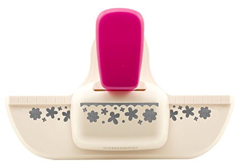 Vaessen Creative Bordürenstanzer Blume 2, 16 x 10 x 6 cm, White