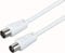 Schwaiger Antennen Anschlusskabel 75 dB, 1,5m, weiß, IEC Stecker > IEC Buchse, 2-Fach Schirmung, 75 Ohm, digital, HDTV, DVB-C/DVB-T2
