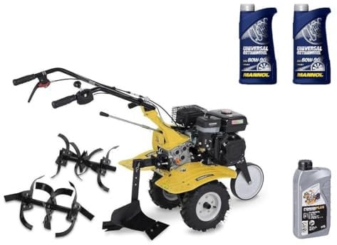 Cultivateur motoculteur à essence/6 PS avec charrue