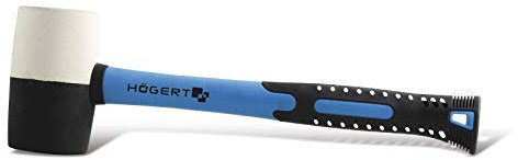 Högert Schonhammer (Antirutsch-Griff) - 680g - Zweifarbig - Fiberglas-Griff