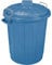 Curver Abfalltonne Oscar 40x35x45cm in blau, Plastik, 40 x 35 x 45 cm