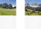 BRUNNEN 107034405 Kalenderrückwand Landschaftsmotiv Berge (für Tages-Abreißkalender Nr. 5, 18 x 33 cm)