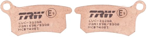 TRW MCB740SI Brake Pad Set Disc Brake Sinter Offroad Compatible for KTM SX - Front Axle, Rear Axle and Other Vehicles