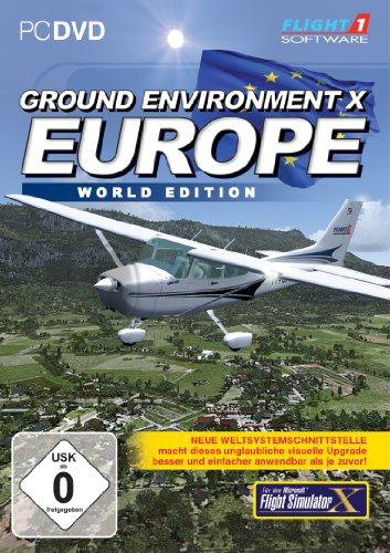 Ground Enviroment X: Europe World Edition (für Flight Simulator X) - [PC]