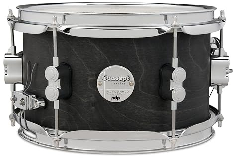 PDP By DW Black Wax Maple Snare Drum 6x10