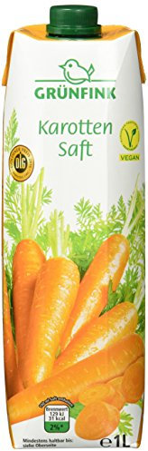 Grünfink Karottensaft, 8er Pack (8 x 1 l)