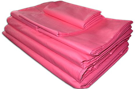 MODHAUS Kissen Inlett Rosa Kissenbezug zum Selbstbefüllen (70x80)