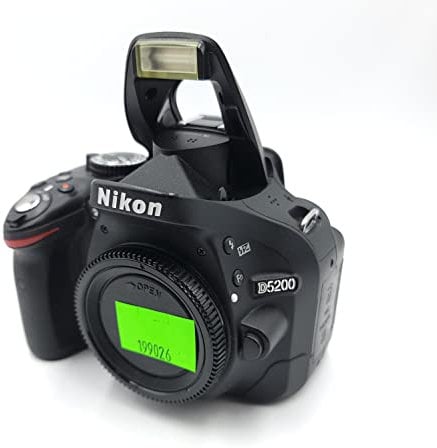 Nikon D5200 - Cámara Digital (24.1 MP, SLR Body, CMOS, Nikon F, TTL, Autoenfoque Continuo, Selective Auto Focus, Servo Auto Focus, Autoenfoque único) Negro