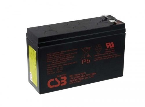 Heib Qualitätsakku – Akku für USV APC Back-UPS ES400 - Lead-Acid - PB - 12V - 6.0Ah VDs