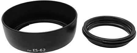 Fotga - Lenti di ricambio per Canon ES-62, paraluce con montaggio a baionetta per Canon EF 50 mm f/1.8 II