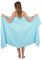 Betz Toalla de baño XXL Palermo 100% algodón 100x200 cm Color Turquesa