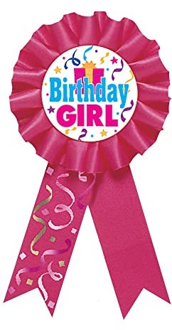 Birthday Girl Award Ribbon