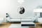 Wandtattoo Yin Yang 2 (einfarbig): 58x58 + Rakel von mldigitaldesign
