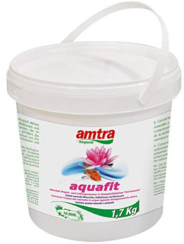 Amtra Biopond Acquafit - Stabilizzatore per Acqua nei Laghetti, Stabilizza i parametri pH KH GH - 1,7 Kg