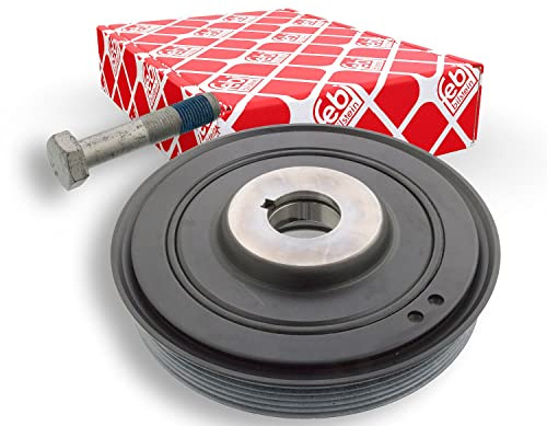 febi bilstein 33783 Riemenscheibe (entkoppelt) für Kurbelwelle, mit Schraube, 1 Stück
