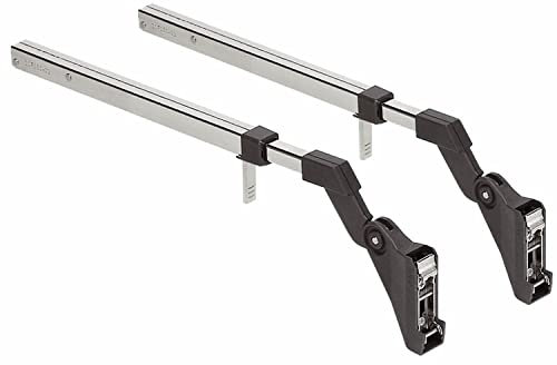 BLUM AVENTOS HF Teleskophebel-Set, KH 760-1040, FE/KS silberfarbig