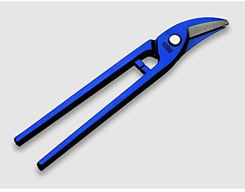Gartenschere Einhändig Industrial 3021-26 - Ergonomischer Griff - Gebogene Klinge für Linksschnitt - Robust und Sehr Leicht - Astschere aus Geschmiedetem Stahl - Altuna