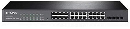TP-Link, T1600G-28Ts, Router con 28-Port Pure-Gigabit Smart