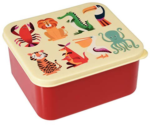 Rex London, Lunchbox mit bunten Tierbildern