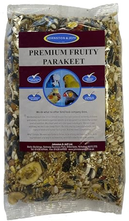 johnsons and jeff Premium Parakeet Mix 1kg, Transparent