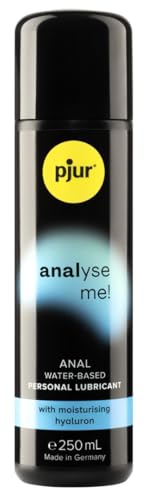 pjur analyse me! Moisturising - Gleitgel auf Wasserbasis - für komfortablen Analverkehr - für Sex Toys geeignet (250ml)