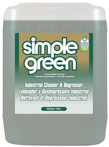 Simple Green, SMP13006, Industrial Cleaner/Degreaser, 1 / Each, White, 5 Gallons (Pack of 1)