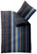 aqua-textil Concept Bettwäsche 155 x 220 cm Mikrofaser Bettbezug Jasmin Streifen Schwarz Blau