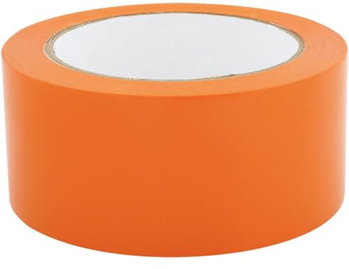 anytools.de Klebeband PVC 50mm x 33m orange rückstandsfrei