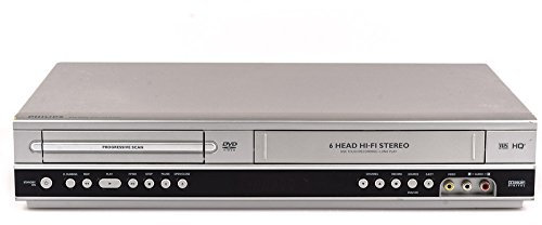 Philips DVP 3055 V DVD-Player und Videorekorder Kombination silber