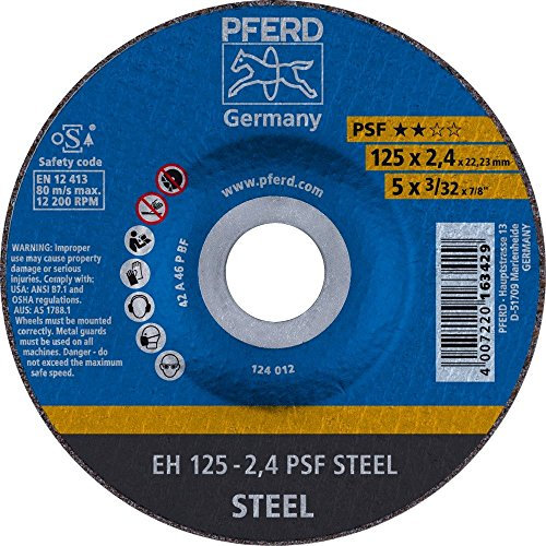 Pferd Trennschleifscheibe EH 125-2,4 A46 P PSF VPE