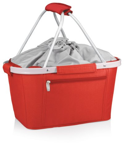 Picnic Time Metro isoliert Korb 11 x 10 x 19 rot