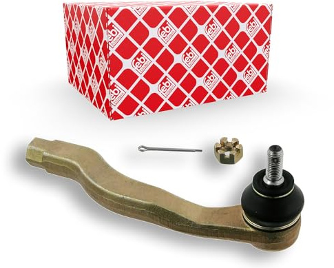 febi bilstein 15539 Spurstangenendstück mit Kronenmutter und Splint, 1 Stück