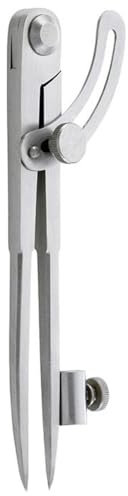 Helios Preisser 306001 Bleistiftzirkel mit Stellbogen, 150 mm