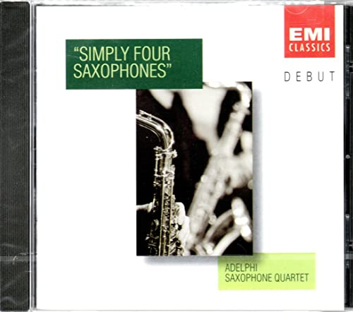 Debut - Adelphi Saxophone Quartet (Simply Four Saxophones)