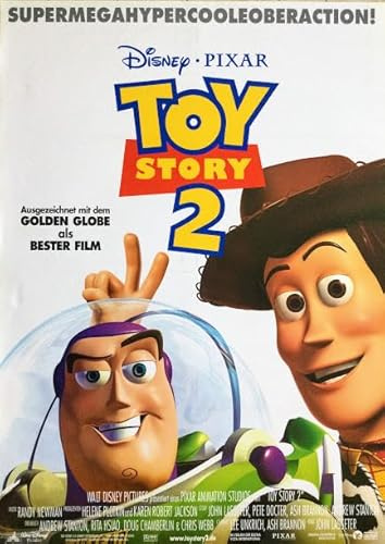 Toy Story 2 (1999) | original Filmplakat, Poster [Din A1, 59 x 84 cm]